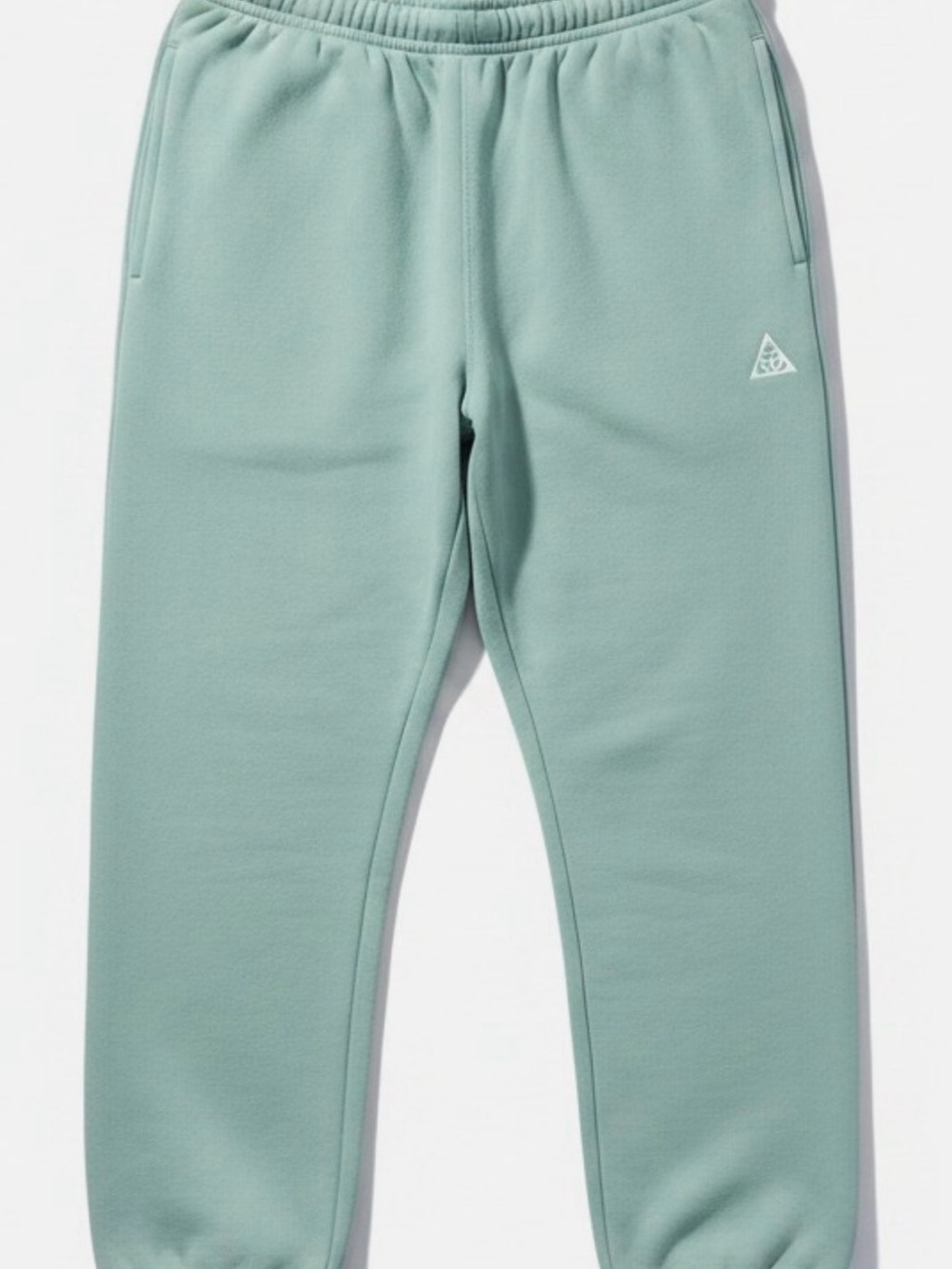 Nike ACG Mens/Unisex Teal Green Fleece Jogger Pants